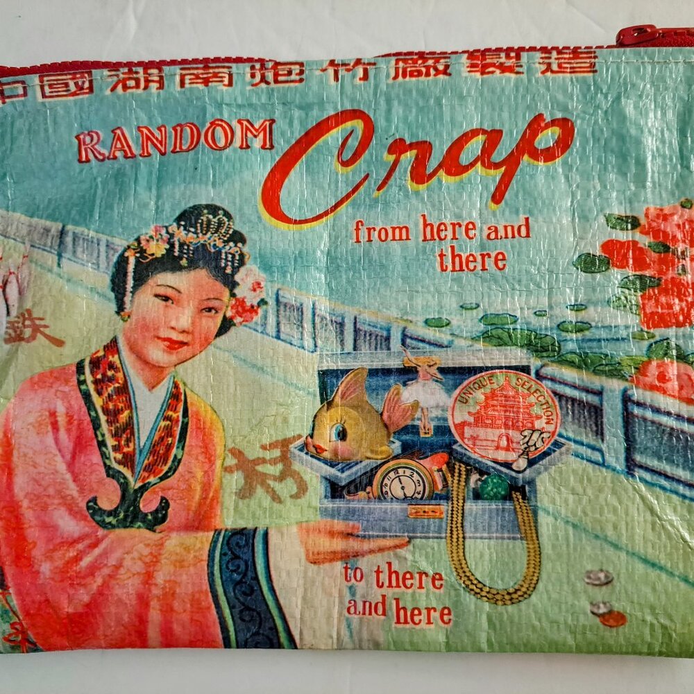 Random Crap From Here And There Medium Zipper Nov… - image 1